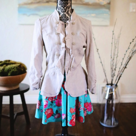 Maurices Jackets & Blazers - Maurices beige feminine blazer